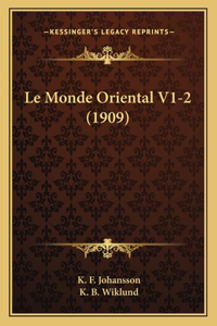 Le Monde Oriental V1-2 (1909)