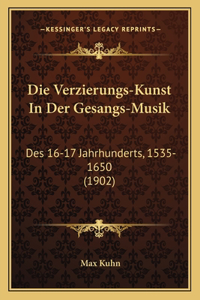 Verzierungs-Kunst In Der Gesangs-Musik