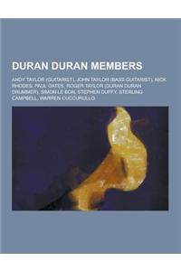 Duran Duran Members