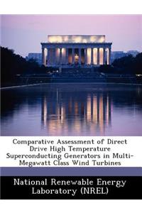 Comparative Assessment of Direct Drive High Temperature Superconducting Generators in Multi-Megawatt Class Wind Turbines