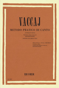 Practical Vocal Method (Vaccai) - Low Voice