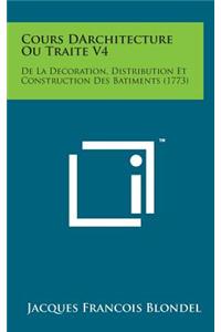 Cours Darchitecture Ou Traite V4