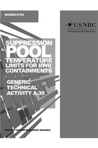 Suppression Pool Temperature Limits for BWR Containments