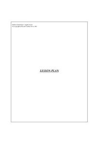 Lesson Plan