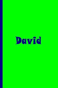 David - Personalized Journal