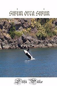 Swim Orca Swim - Notebook / Extended Lined Pages / Soft Matte Cover