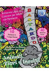 ANTI-STRESS Libro Da Colorare Per Adulti Con Parolacce