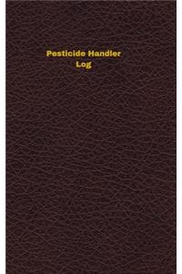 Pesticide Handler Log