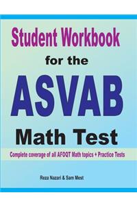 Student Workbook for the ASVAB Math Test