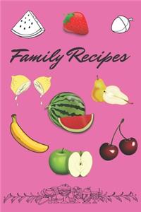 Family Recipes Book