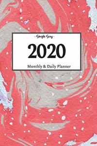2020 Planner Daily and Monthly