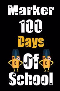 Marker 100 Days Of School