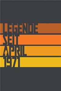 Legende seit April 1971