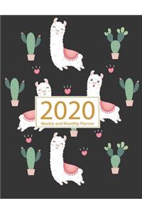 2020 Planner Weekly and Monthly