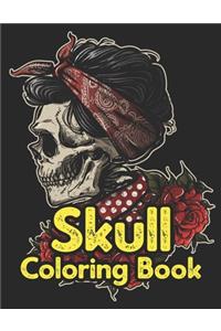 Skull Coloring Book