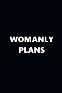 2020 Daily Planner Funny Humorous Womanly Plans 388 Pages