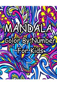 Mandala Color by Number for Kids