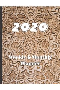 2020 Weekly & Monthly Planner