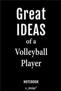 Notebook for Volleyball Players / Volleyball Player