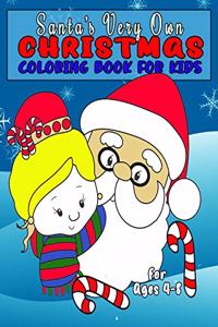 Santa's Very Own Christmas Coloring Book for Kids Ages 4-8