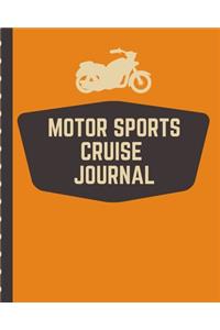 Motor Sports Cruise Notebook