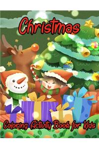Christmas Coloring Activity Book For Kids