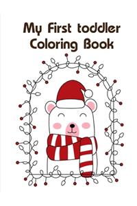 My First toddler Coloring Book