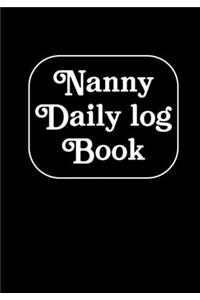 Nanny Daily Log Book