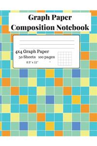 Graph Paper Composition Notebook