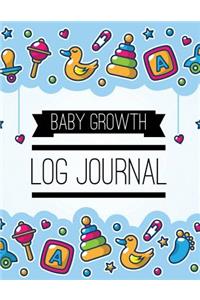 Baby Growth Log Journal