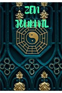Zen Journal. Notebook Diary yoga and meditation