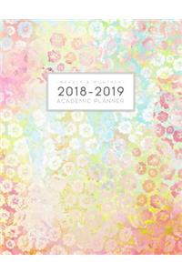 2018-2019 Weekly and Monthly Academic Planner