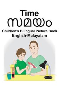 English-Malayalam Time Children's Bilingual Picture Book