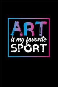 Art Is My Favorite Sport