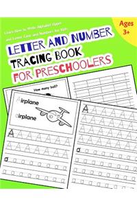 Letter and Number Tracing Book for Preschoolers
