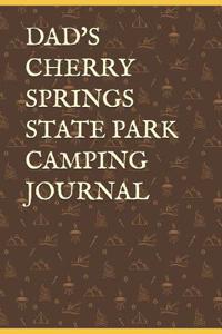 Dad's Cherry Springs State Park Camping Journal