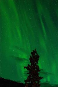 Green Northern Lights Aurora Borealis in the State of Alaska Journal