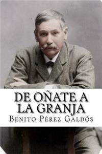De Oñate a la Granja (Spanish Edition)