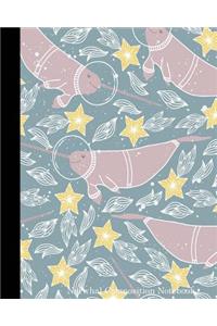 Narwhal Composition Notebook