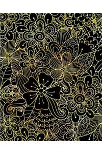 Journal Notebook Flower Pattern 6