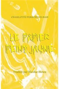 Le papier peint jaune