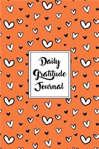 Gratitude Journal Scribbly Hearts Pattern 10