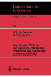 Discretization Methods and Structural Optimization -- Procedures and Applications