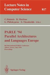 Parle '94 Parallel Architectures and Languages Europe