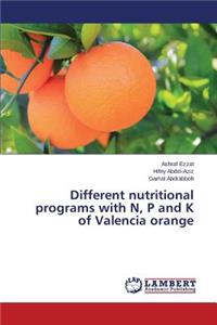 Different nutritional programs with N, P and K of Valencia orange