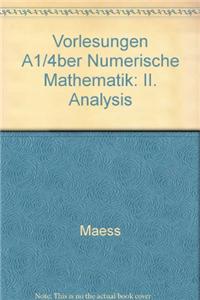 Vorlesungen Uber Numerische Mathematik