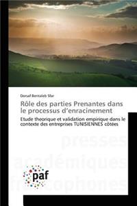 Rôle Des Parties Prenantes Dans Le Processus D Enracinement