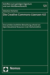 Die Creative Commons-Lizenzen 4.0