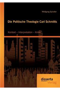 Politische Theologie Carl Schmitts