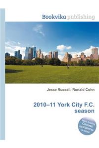 2010-11 York City F.C. Season